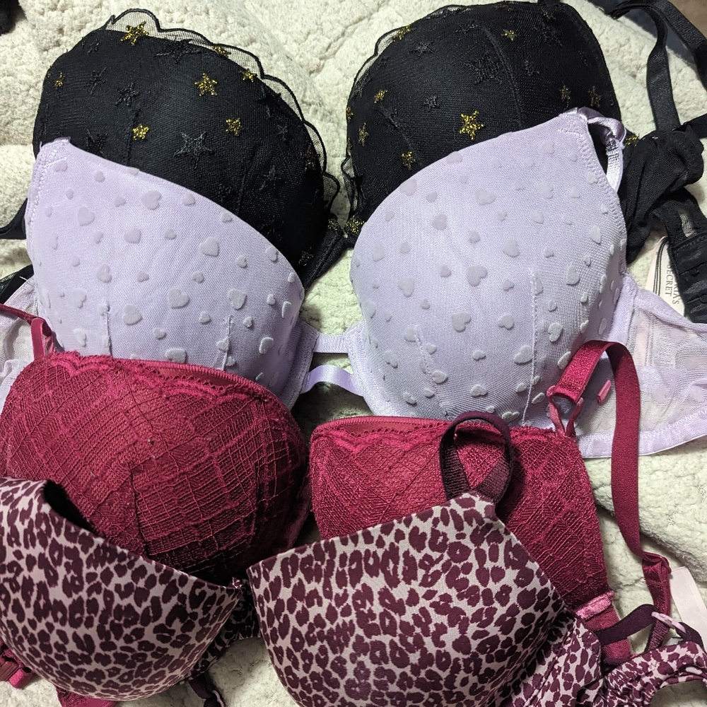 EUC Victoria Secret Bra Lot of 4 36C